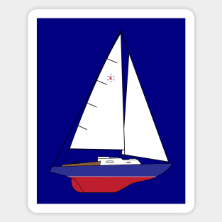 Pearson Ensign Sailboat Magnet